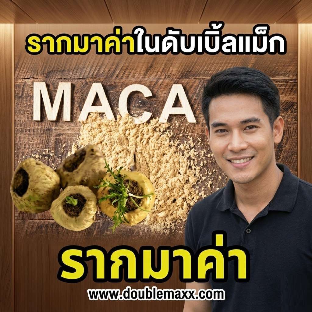 doublemaxx-maca รากมาค่า ดับเบิ้ลแม็ก