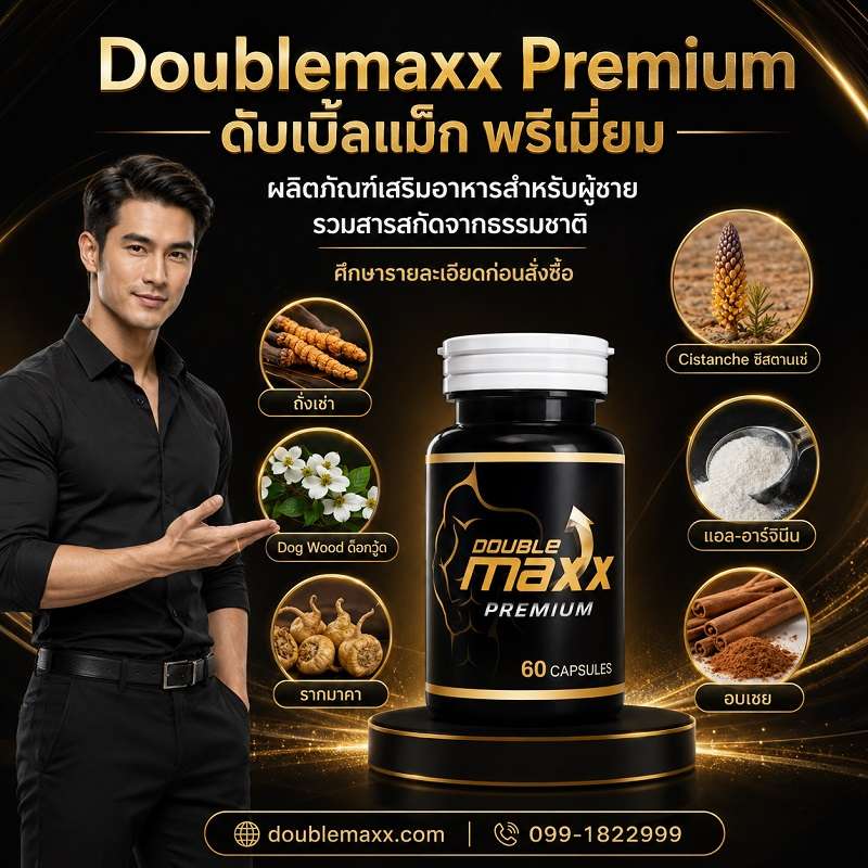 Doublemaxx Premium ดับเบิ้ลแม็ก พรีเมี่ยม